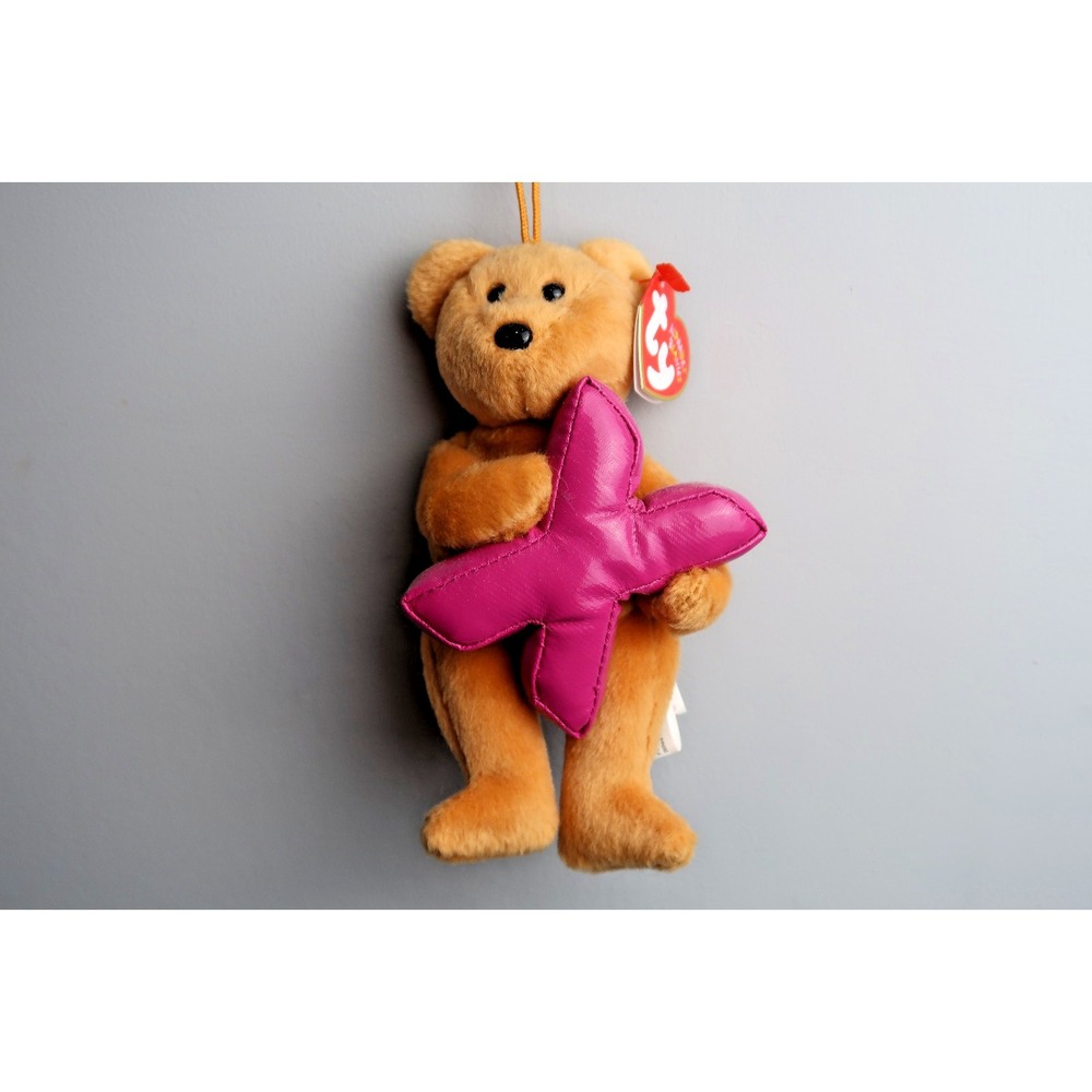 TY Alphabet Beanie Baby - Letter X | MWMT | Vintage | Rare